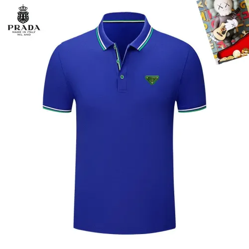 Prada T-Shirts Short Sleeved For Men #1437460