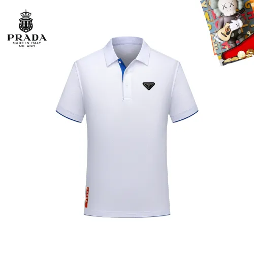 Prada T-Shirts Short Sleeved For Men #1437512