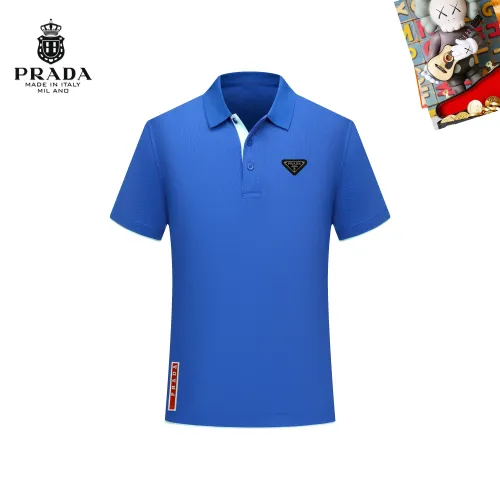 Prada T-Shirts Short Sleeved For Men #1437513