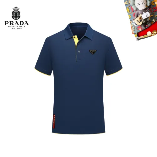Prada T-Shirts Short Sleeved For Men #1437514