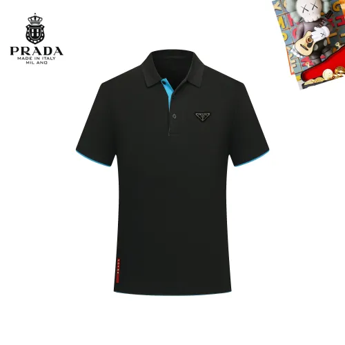 Prada T-Shirts Short Sleeved For Men #1437515