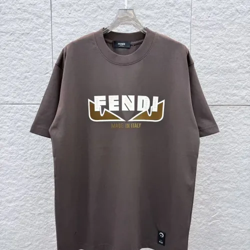 Fendi T-Shirts Short Sleeved For Unisex #1437619