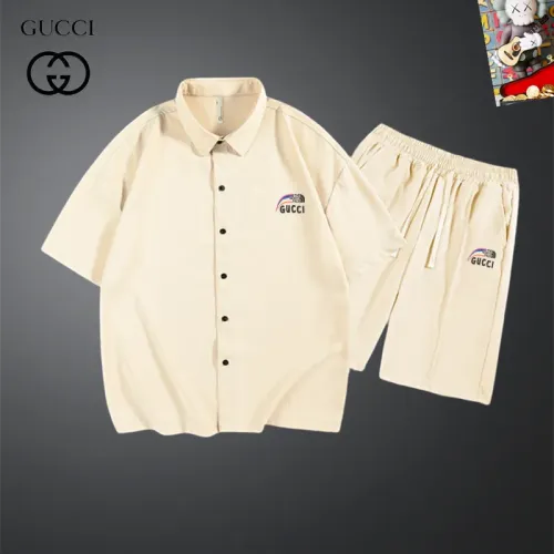 Gucci Tracksuits Short Sleeved For Men #1437620