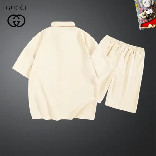 Replica Gucci Tracksuits Short Sleeved For Men #1437620 $48.00 USD for Wholesale