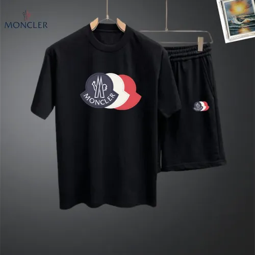 Moncler Tracksuits Short Sleeved For Men #1437636