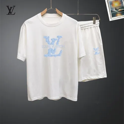 Louis Vuitton LV Tracksuits Short Sleeved For Men #1437666
