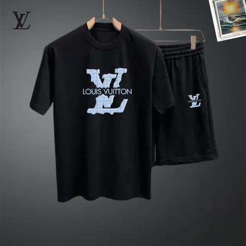 Louis Vuitton LV Tracksuits Short Sleeved For Men #1437667