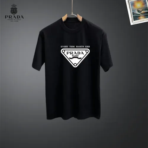 Replica Prada Tracksuits Short Sleeved For Men #1437675 $48.00 USD for Wholesale