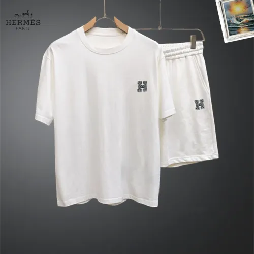 Hermes Tracksuits Short Sleeved For Men #1437678