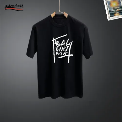 Replica Balenciaga Fashion Tracksuits Short Sleeved For Men #1437693 $48.00 USD for Wholesale