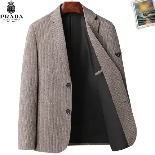 Prada Jackets Long Sleeved For Men #1437734