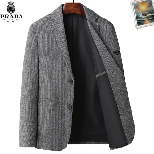 Prada Jackets Long Sleeved For Men #1437735