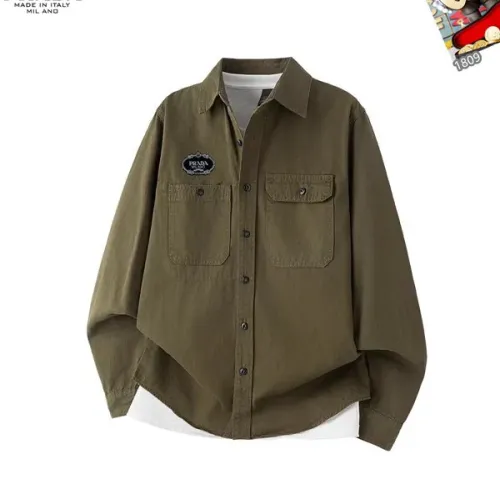 Prada Jackets Long Sleeved For Men #1437758
