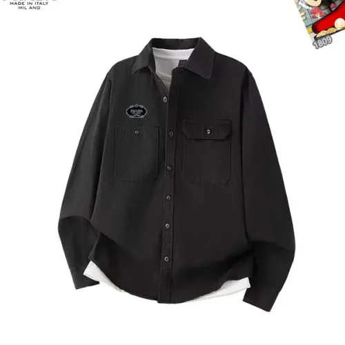 Prada Jackets Long Sleeved For Men #1437759