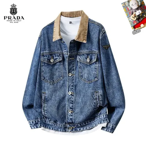 Prada Jackets Long Sleeved For Men #1437765