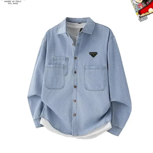 Prada Jackets Long Sleeved For Men #1437776