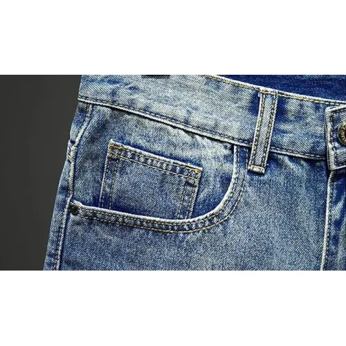 Replica Balmain Jeans For Men #1437785 $40.00 USD for Wholesale