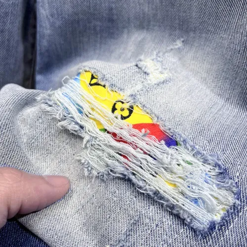 Replica Louis Vuitton LV Jeans For Men #1437797 $40.00 USD for Wholesale