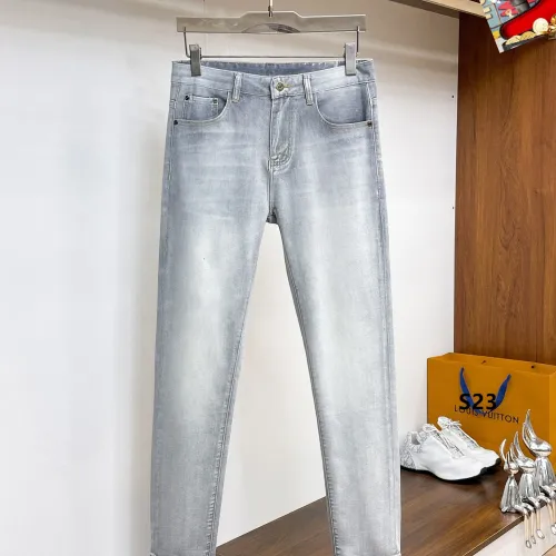 Replica Moncler Jeans For Men #1437798 $48.00 USD for Wholesale