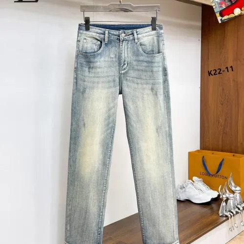 Replica Louis Vuitton LV Jeans For Men #1437802 $48.00 USD for Wholesale