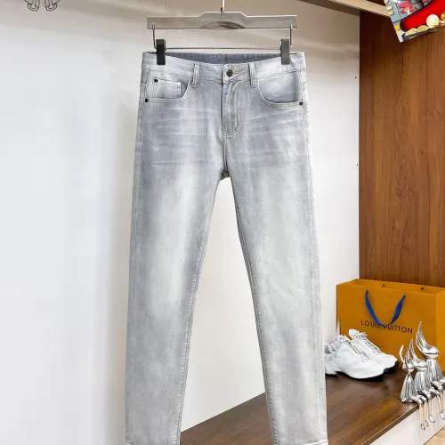 Replica Chrome Hearts Jeans For Men #1437805 $48.00 USD for Wholesale