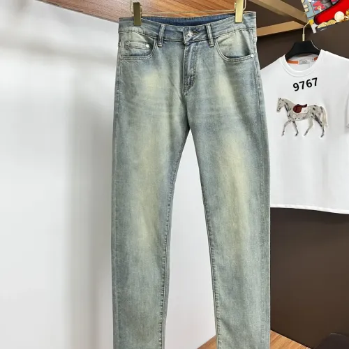 Replica Burberry Jeans For Men #1437810 $48.00 USD for Wholesale