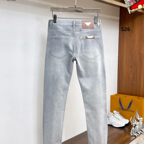 Replica Prada Jeans For Men #1437813 $48.00 USD for Wholesale