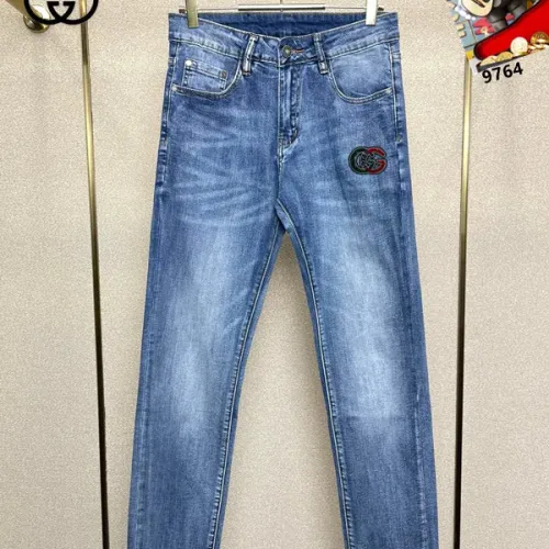 Replica Gucci Jeans For Men #1437817 $48.00 USD for Wholesale