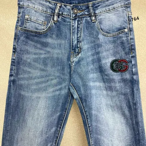 Replica Gucci Jeans For Men #1437817 $48.00 USD for Wholesale