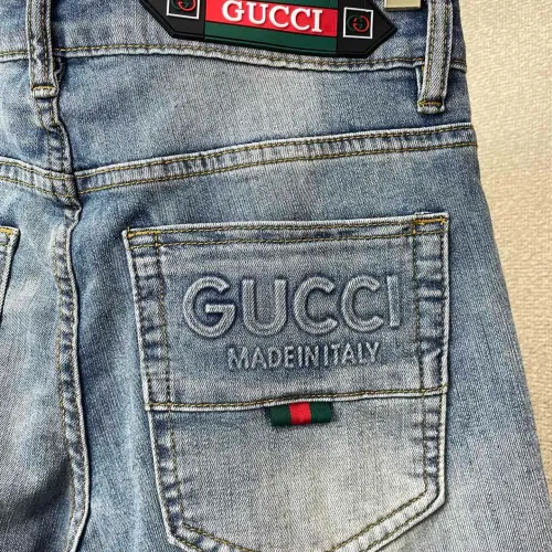 Replica Gucci Jeans For Men #1437819 $48.00 USD for Wholesale