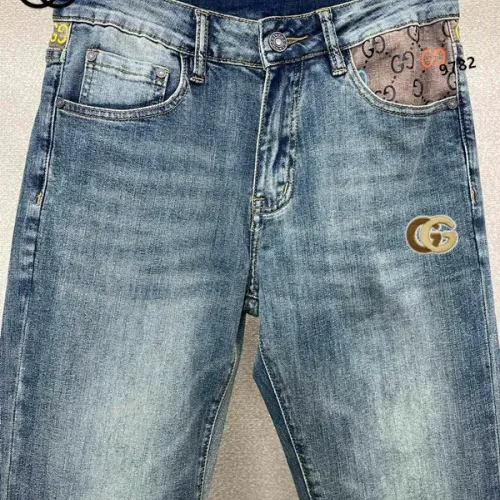 Replica Gucci Jeans For Men #1437820 $48.00 USD for Wholesale