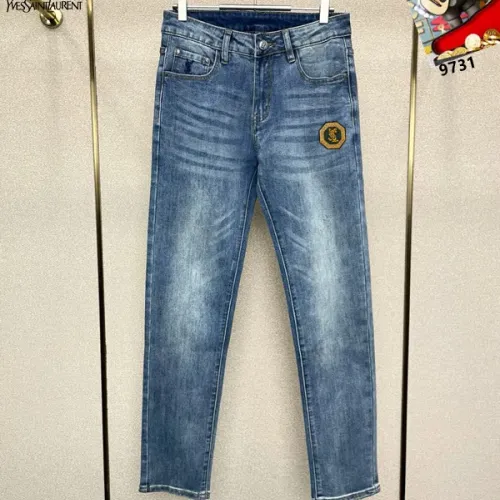Replica Yves Saint Laurent YSL Jeans For Men #1437821 $48.00 USD for Wholesale