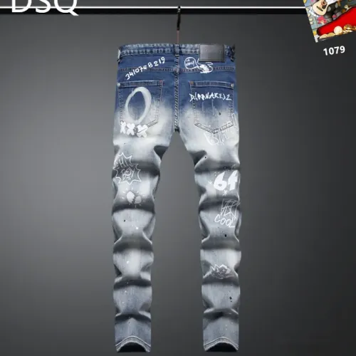 Replica Dsquared Jeans For Men #1437827 $48.00 USD for Wholesale