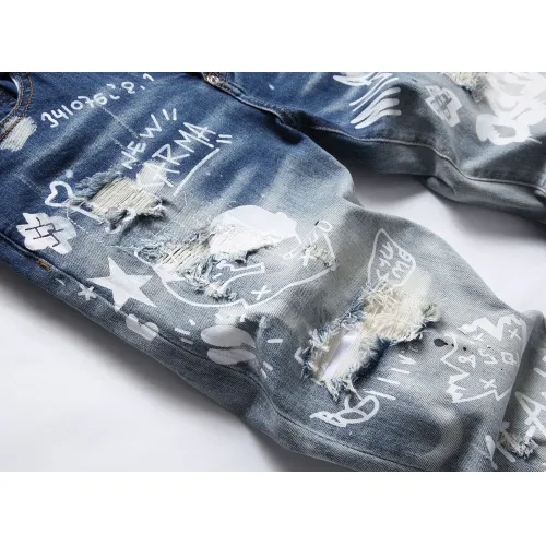 Replica Dsquared Jeans For Men #1437827 $48.00 USD for Wholesale