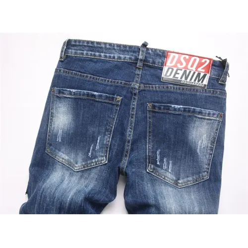 Replica Dsquared Jeans For Men #1437832 $48.00 USD for Wholesale