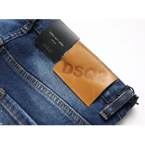 Replica Dsquared Jeans For Men #1437834 $48.00 USD for Wholesale