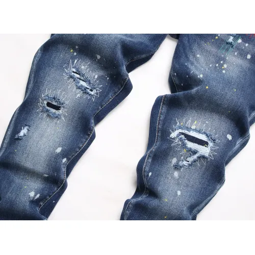 Replica Dsquared Jeans For Men #1437834 $48.00 USD for Wholesale