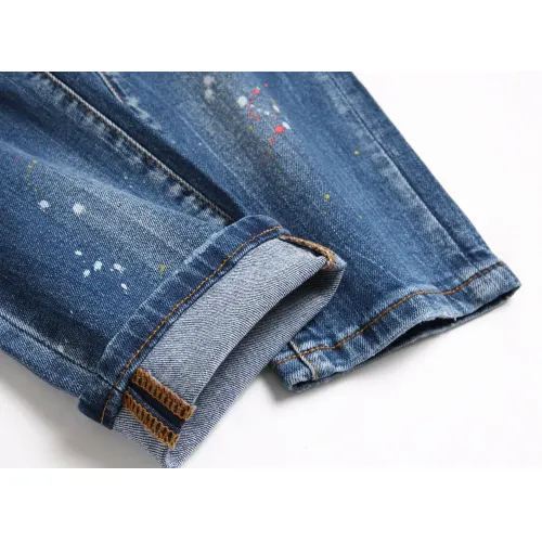 Replica Dsquared Jeans For Men #1437835 $48.00 USD for Wholesale