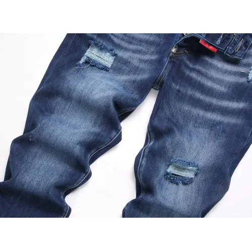 Replica Dsquared Jeans For Men #1437837 $48.00 USD for Wholesale