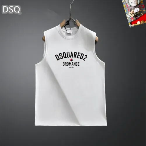 Dsquared T-Shirts Sleeveless For Unisex #1437848 $25.00 USD, Wholesale Replica Dsquared T-Shirts