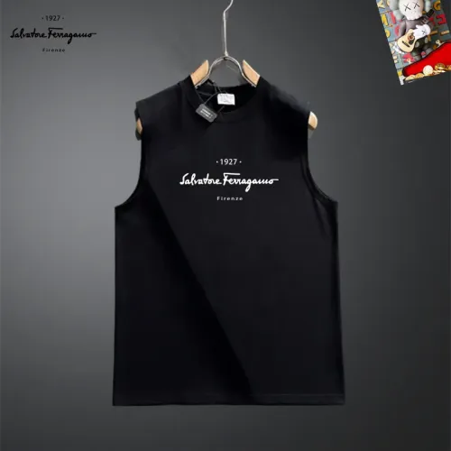 Salvatore Ferragamo T-Shirts Sleeveless For Unisex #1437863