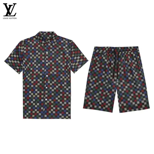 Louis Vuitton LV Tracksuits Short Sleeved For Men #1437896
