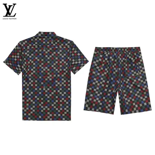 Replica Louis Vuitton LV Tracksuits Short Sleeved For Men #1437896 $52.00 USD for Wholesale