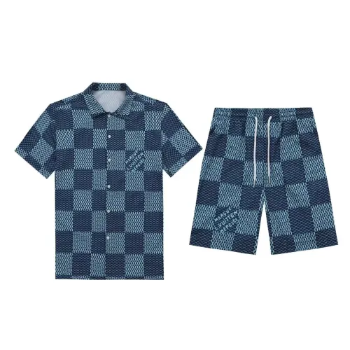 Louis Vuitton LV Tracksuits Short Sleeved For Men #1437903
