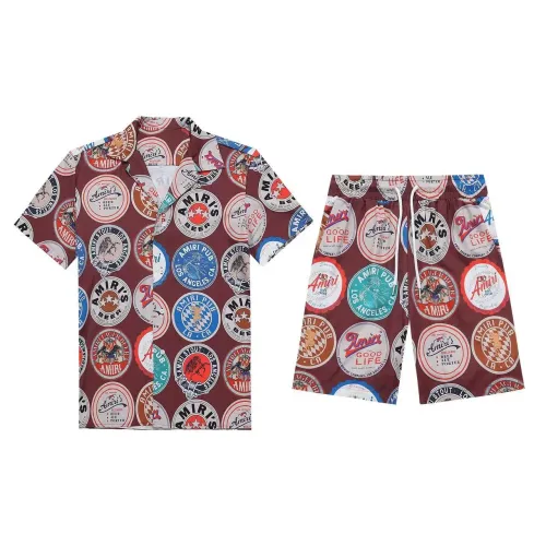 Amiri Tracksuits Short Sleeved For Men #1437905