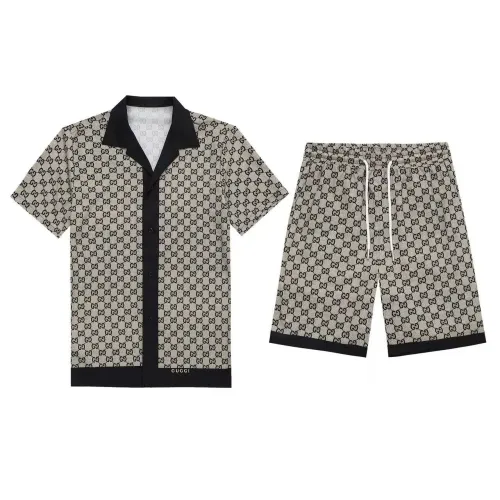 Gucci Tracksuits Short Sleeved For Men #1437916