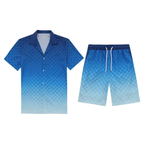 Gucci Tracksuits Short Sleeved For Men #1437919