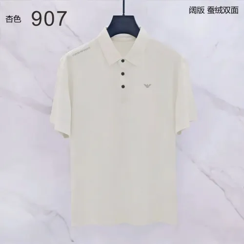 Armani T-Shirts Short Sleeved For Men #1437924