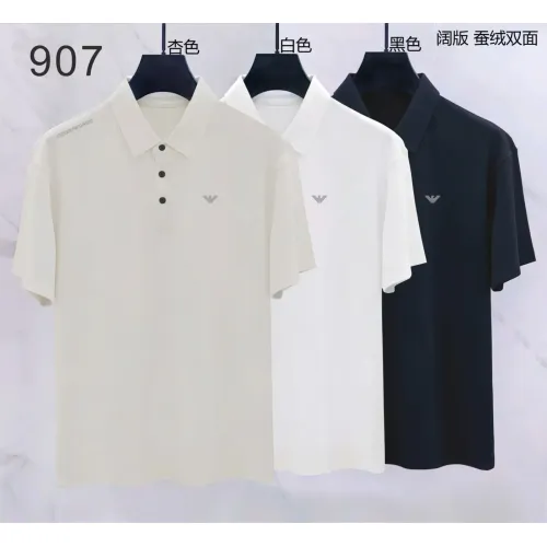 Replica Armani T-Shirts Short Sleeved For Men #1437924 $39.00 USD for Wholesale