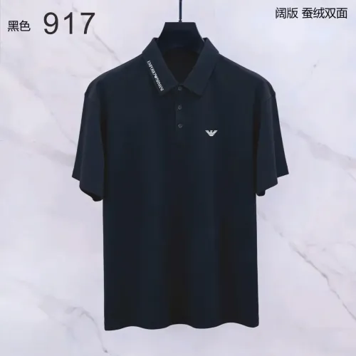 Armani T-Shirts Short Sleeved For Men #1437949